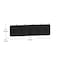 Flash Furniture 24" Black Wall Mount Coat Rack with Hooks HFKHD-GDI-CRE8-432315-GG - alternate 7
